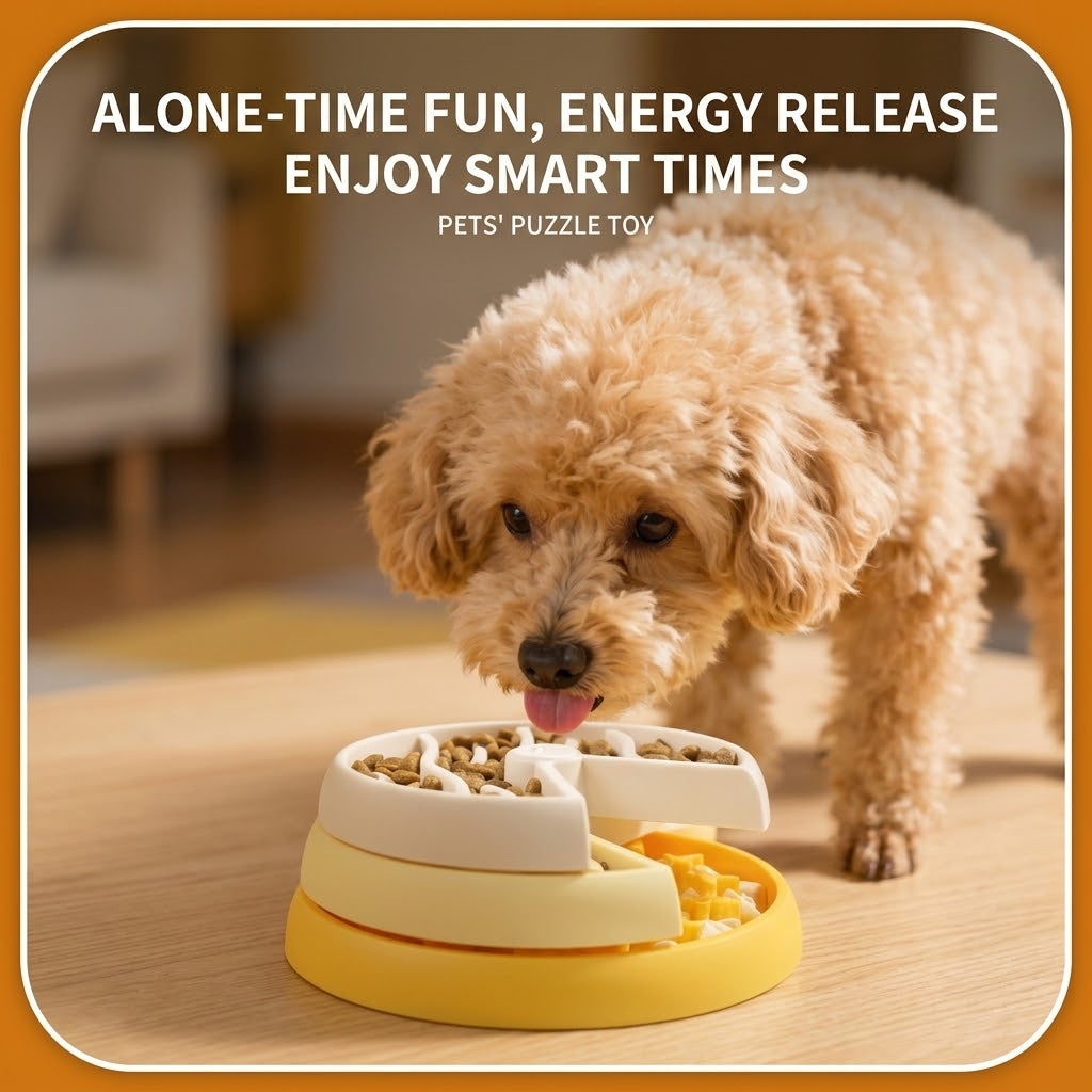 Interactive Round Puzzle Toy