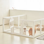 Clear Modular Pet Playpen [Pre-Order]