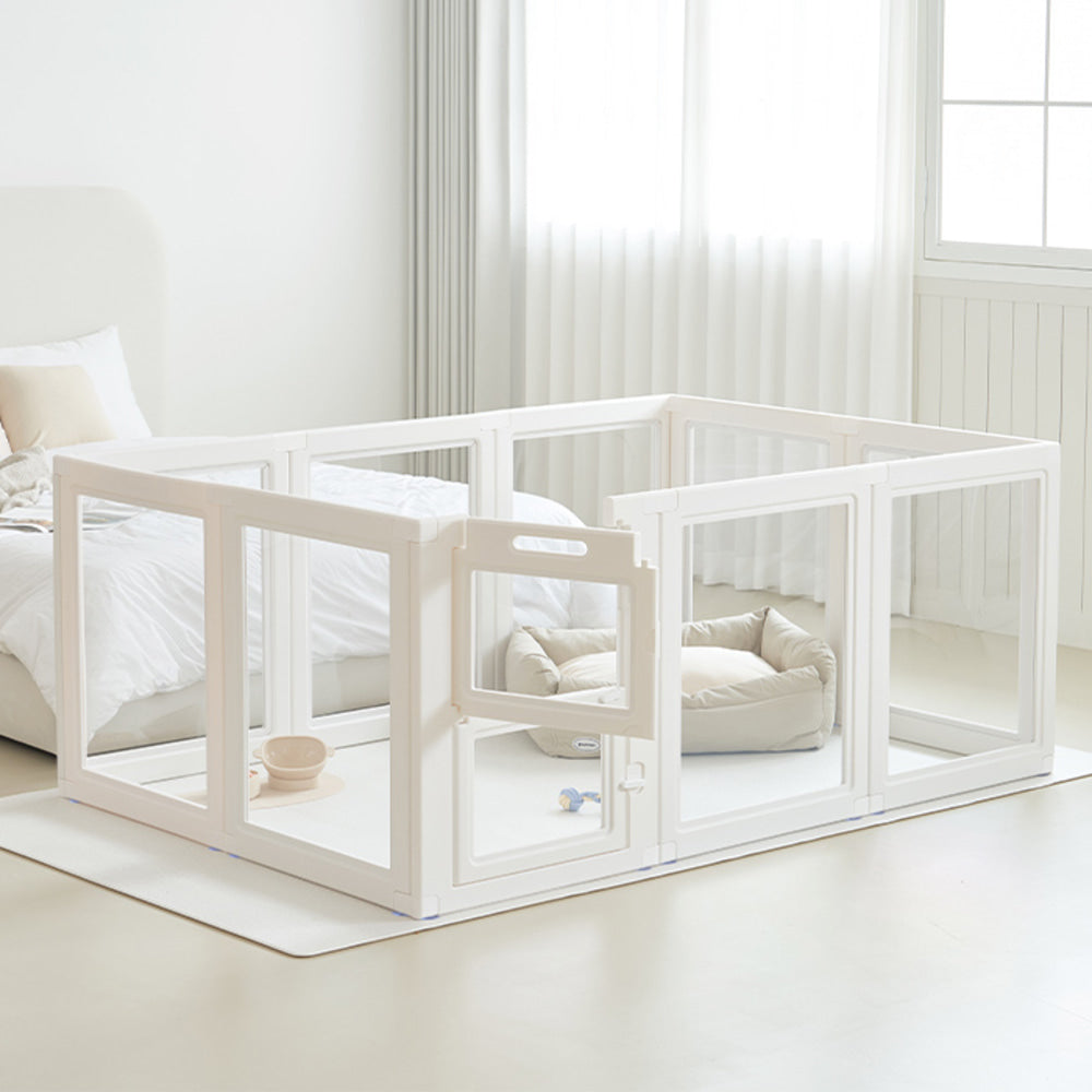 Clear Modular Pet Playpen [Pre-Order]