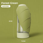 Glow-In-The-Dark Leaf Water Bottle - 600ml