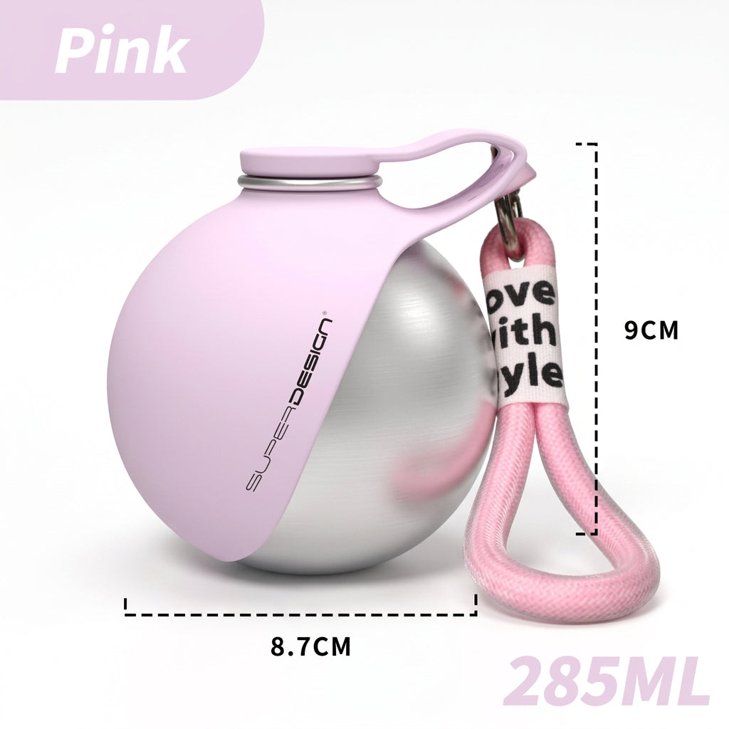 Stainless Steel Water Bottle - 285ml