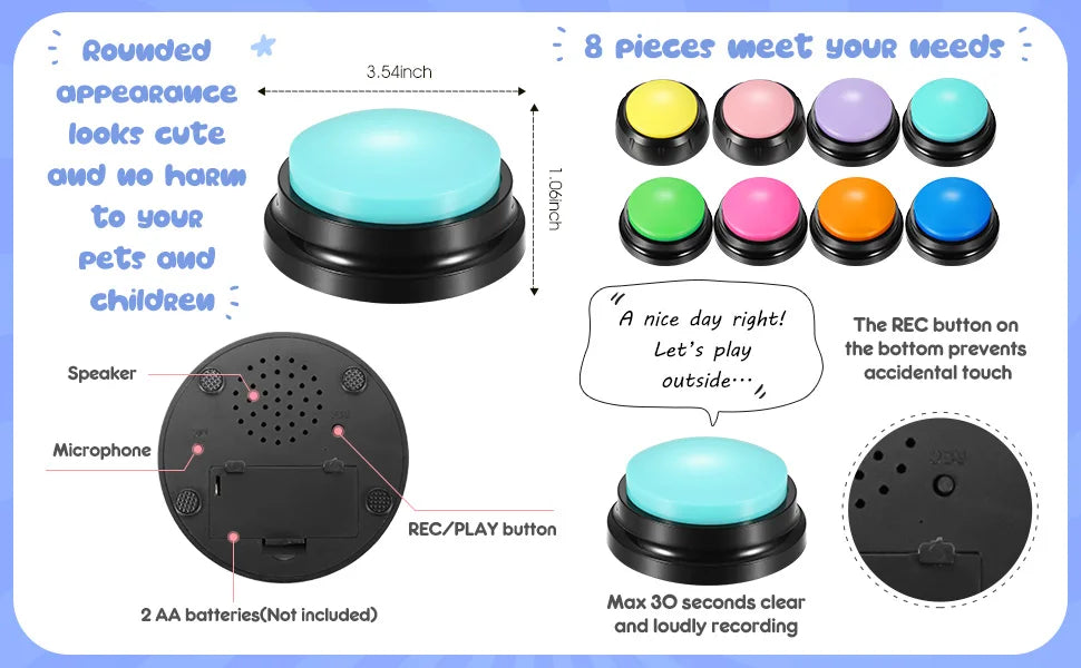 Pet Talking Buttons