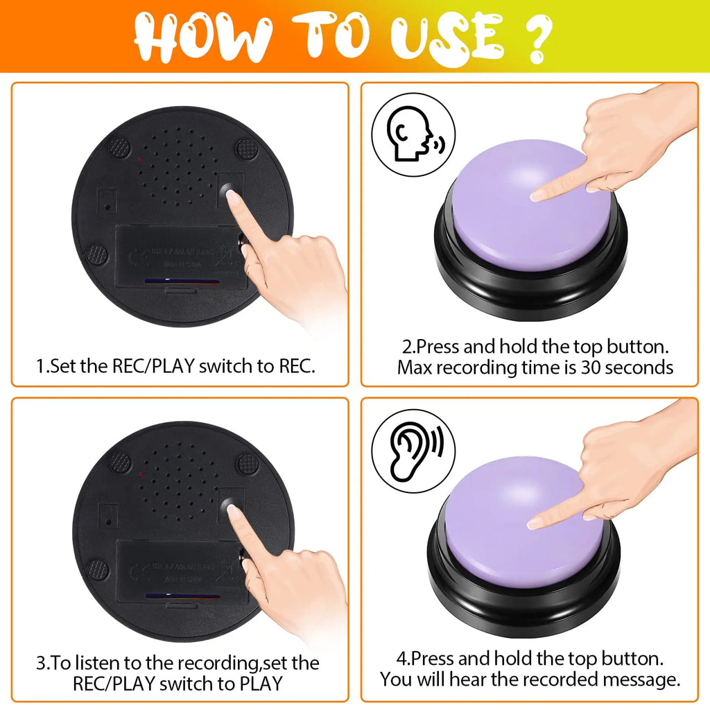 Pet Talking Buttons