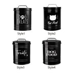 Airtight Pet Food Storage Container - Metal