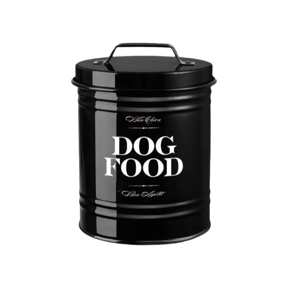 Airtight Pet Food Storage Container - Metal