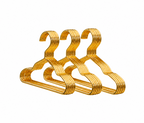 Metal Hangers For Pet Apparels - Gold
