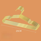 Metal Hangers For Pet Apparels - Gold
