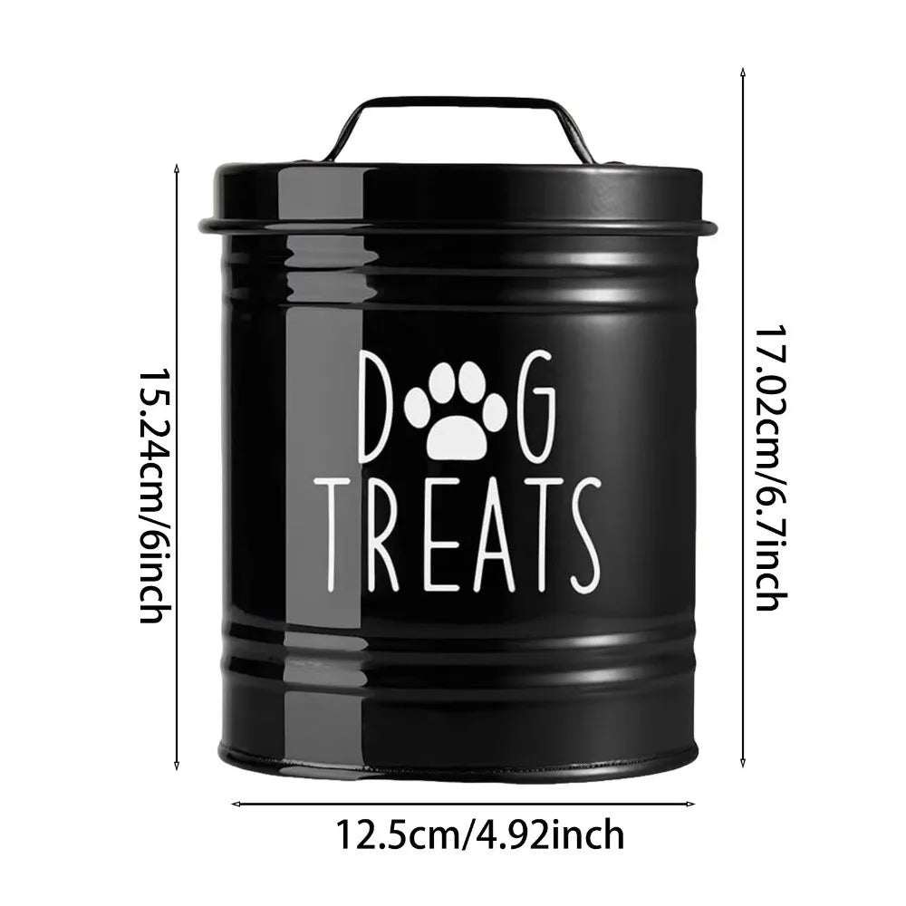 Airtight Pet Food Storage Container - Metal