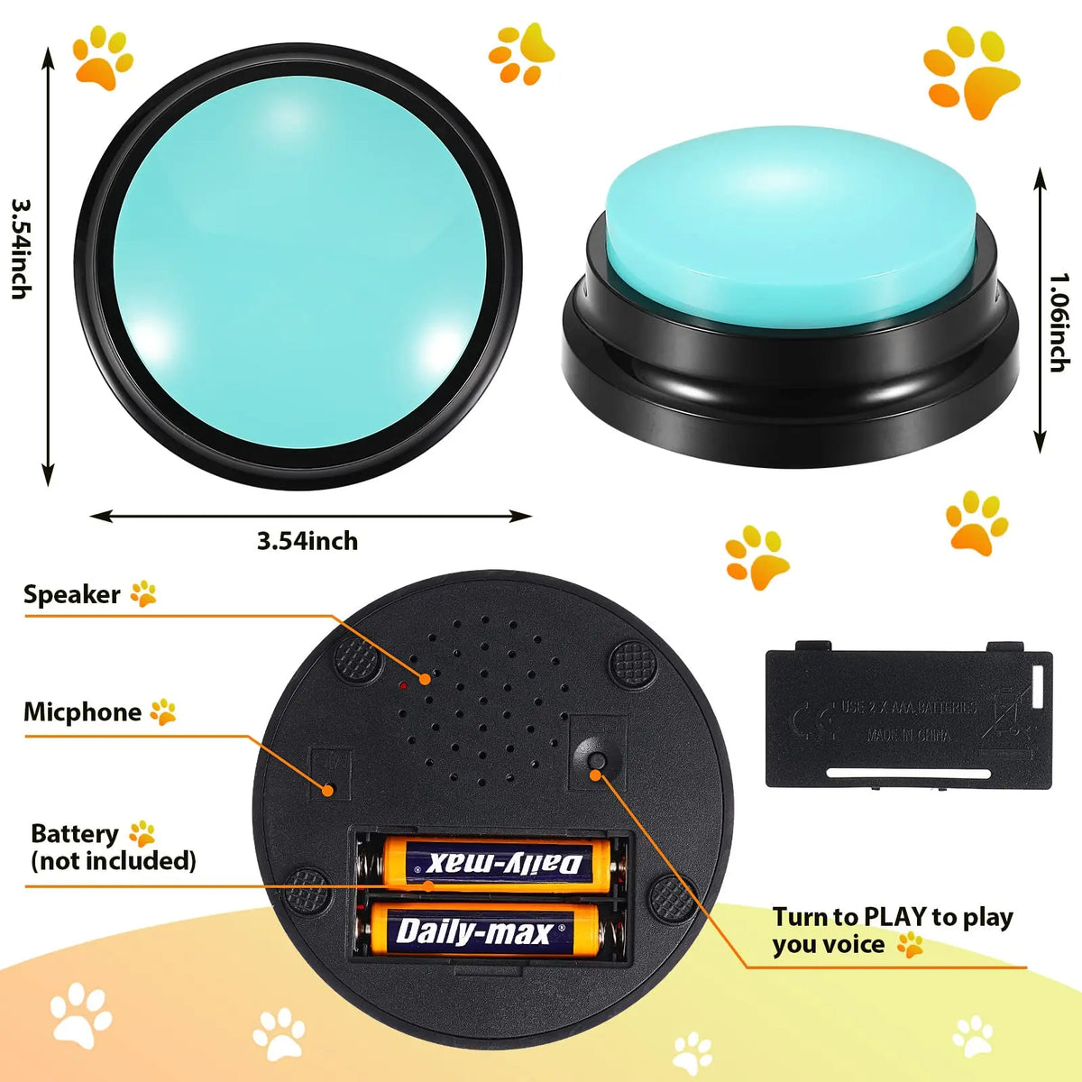 Pet Talking Buttons