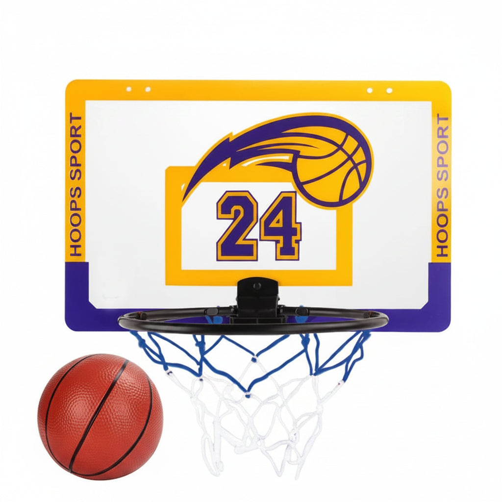 Foldable Mini Basketball Stand & Ball