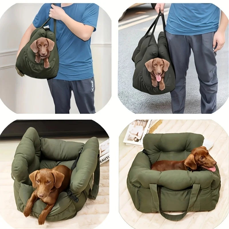 Pet Car Seat With Safety Belt
