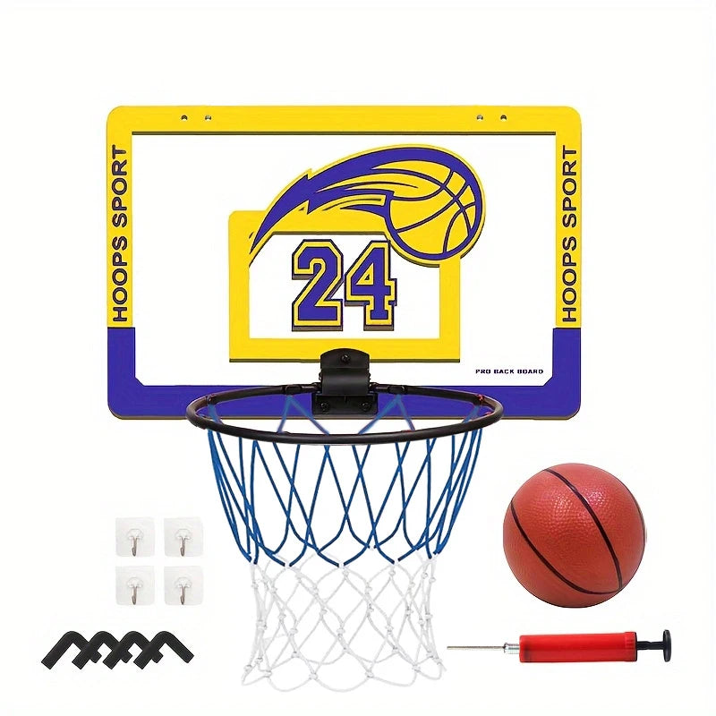 Foldable Mini Basketball Stand & Ball
