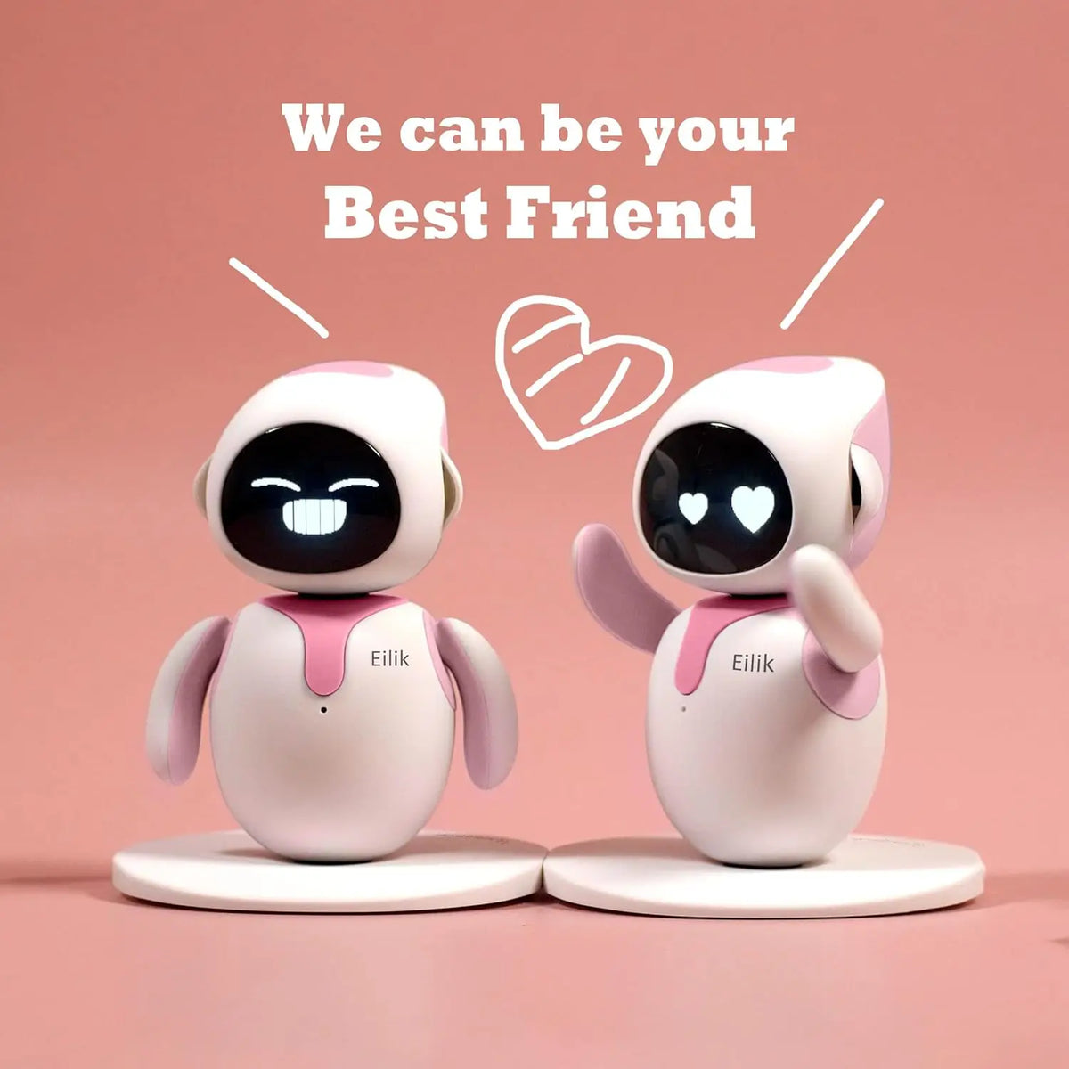 Eilik Companion Robot - Pink