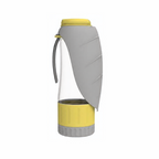 2-In-1 Leaf Water Bottle With Food Compartment