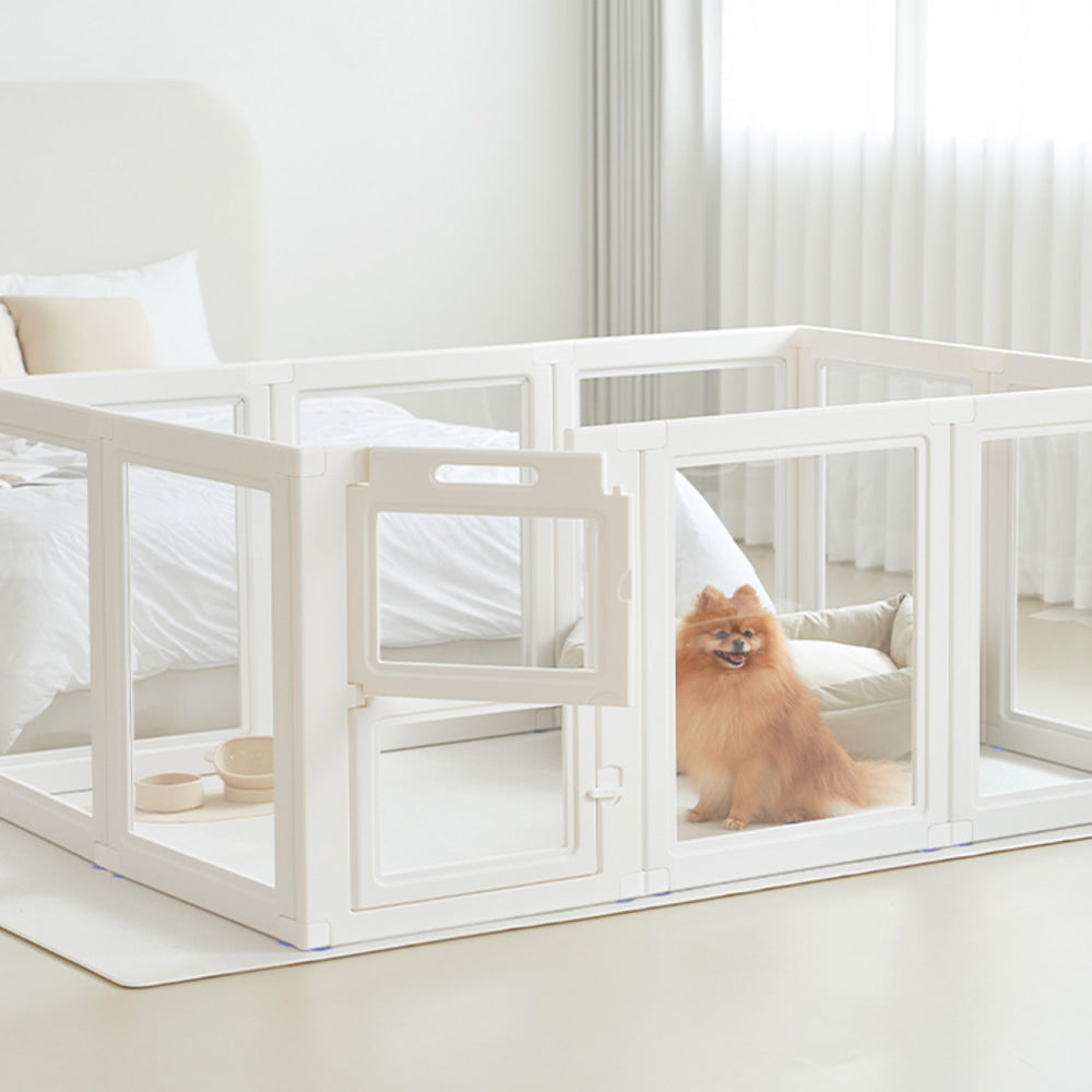 Clear Modular Pet Playpen [Pre-Order]